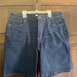 croft & barrow Dark Blue Denim Jean Shorts